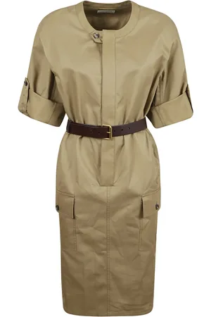 Saint Laurent Dames, Jurken, , Maat: XS Katoen
