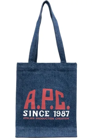 A.P.C. Heren, Tassen, Blauw, Maat: ONE Size