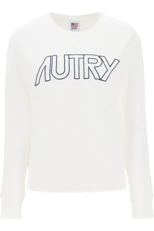 Autry Dames, Sweatshirts & Hoodies, Wit, Maat: S Katoen