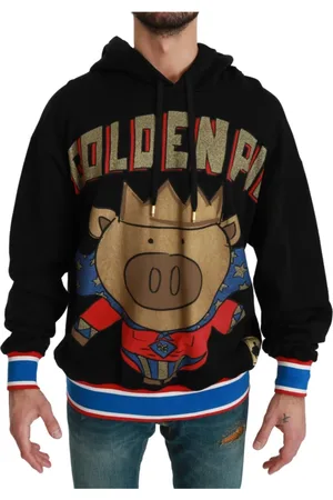 Dolce & Gabbana Heren, Sweatshirts & Hoodies, Zwart, Maat: XS