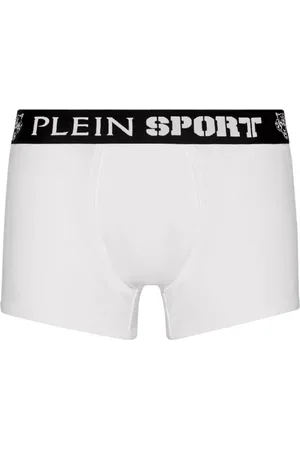 Philipp Plein Heren, Ondergoed, Wit, Maat: L Katoen