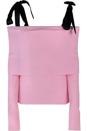 ROTATE Dames, Truien, Roze, Maat: S Viscose
