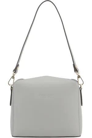 Pourchet Paris Dames, Tassen, Wit, Maat: ONE Size Leer