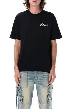 AMIRI Heren, Tops, Zwart, Maat: M Katoen