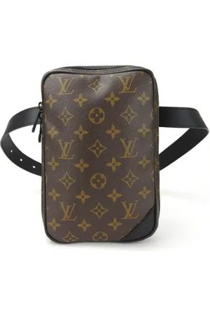 LOUIS VUITTON Heren, Pre-owned, Bruin, Maat: ONE Size Leer