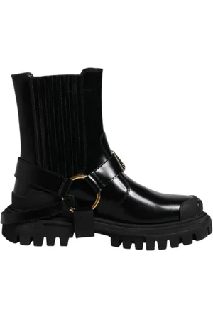 Dolce & Gabbana Heren, Schoenen, Zwart, Maat: 37 1/2 EU Leer