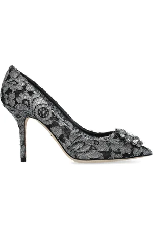 Dolce & Gabbana Dames, Schoenen, Grijs, Maat: 41 EU