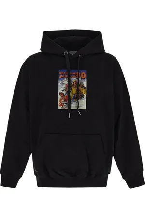 Family First Heren, Sweatshirts & Hoodies, Zwart, Maat: L Katoen