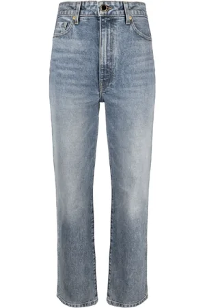 Khaite Dames, Jeans, Blauw, Maat: W28 Katoen