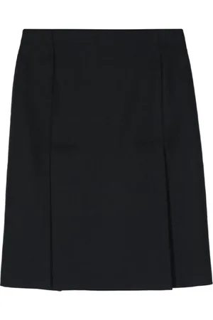 BARENA Dames, Rokken, Blauw, Maat: 2XS Wol