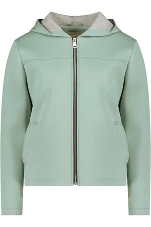 AMBER & JUNE Dames, Sweatshirts & Hoodies, Groen, Maat: XL Jersey