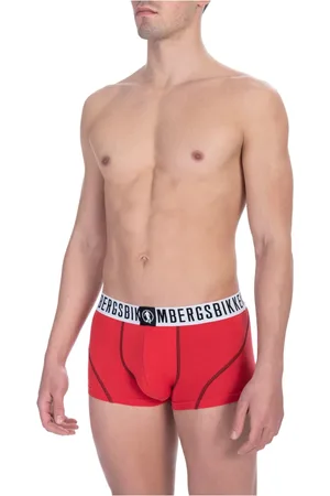 Bikkembergs Heren, Ondergoed, Rood, Maat: S Katoen