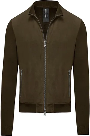 Bomboogie Heren, Jassen, Bruin, Maat: 2XL Leer