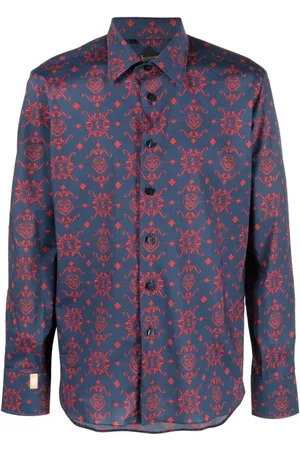 BILLIONAIRE Heren, Overhemden, Veelkleurig, Maat: 2XL Katoen