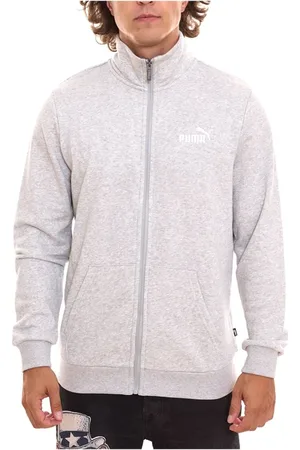 PUMA Heren, Sweatshirts & Hoodies, Grijs, Maat: L Katoen