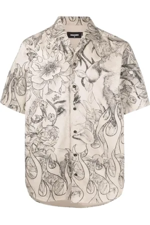 Dsquared2 Heren, Overhemden, , Maat: L Katoen