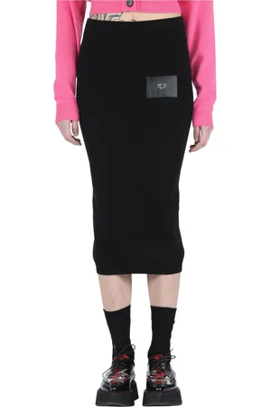 Nº21 Dames, Rokken, Zwart, Maat: XL Katoen