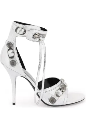 Balenciaga Dames, Schoenen, Grijs, Maat: 37 1/2 EU Leer