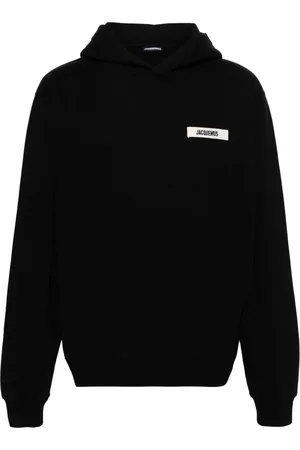 Jacquemus Heren, Sweatshirts & Hoodies, Zwart, Maat: L Katoen