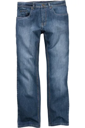 Carlo Colucci Heren, Jeans, Blauw, Maat: W34 L34 Katoen