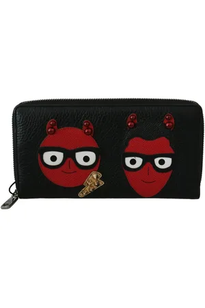 Dolce & Gabbana Heren, Accessoires, Zwart, Maat: ONE Size Leer