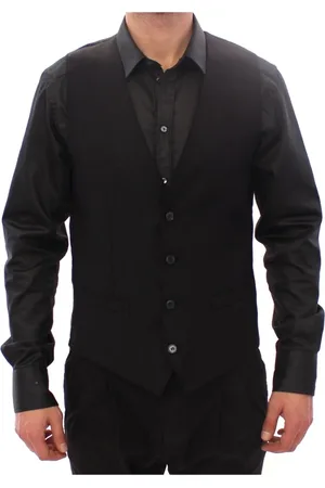 Dolce & Gabbana Heren, Pakken, Zwart, Maat: M Wol