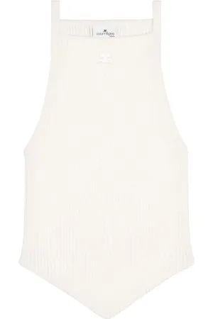 Courrèges Dames, Tops, Wit, Maat: M