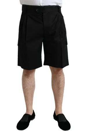 Dolce & Gabbana Heren, Korte broeken, Zwart, Maat: XL Katoen