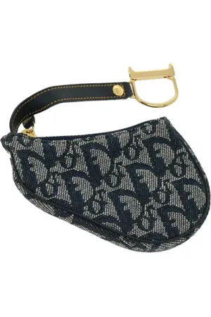 Dior Dames, Pre-owned, Blauw, Maat: ONE Size Tweed