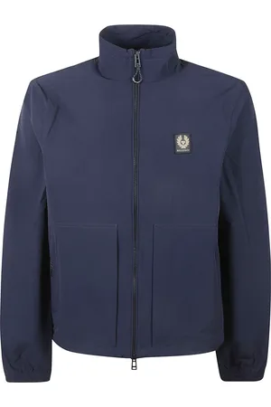 Belstaff Heren, Sweatshirts & Hoodies, Blauw, Maat: 4XL Nylon