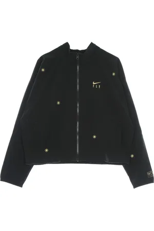 Nike Dames, Jassen, Zwart, Maat: L Poliester