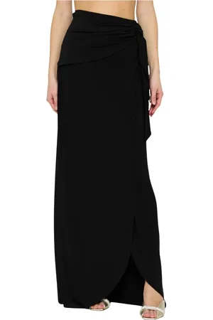 FEDERICA TOSI Dames, Rokken, Zwart, Maat: L Viscose