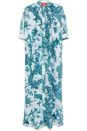 F.R.S For Restless Sleepers Dames, Jurken, Blauw, Maat: XS