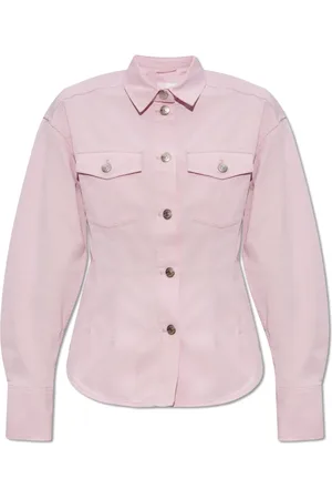 Samsøe Samsøe Dames, Blouses & Shirts, Roze, Maat: XS Denim