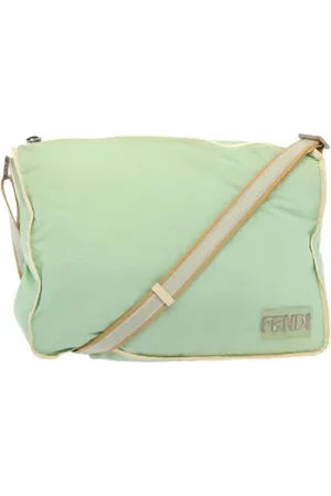 Fendi Dames, Pre-owned, Groen, Maat: ONE Size Nylon