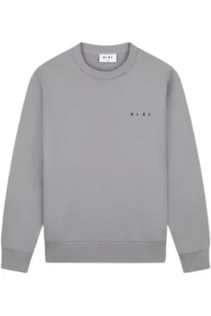 OLAF HUSSEIN Dames, Sweatshirts & Hoodies, Grijs, Maat: S