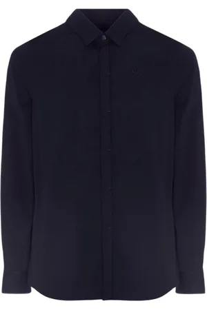 Armani Exchange Heren, Overhemden, Blauw, Maat: 2XL
