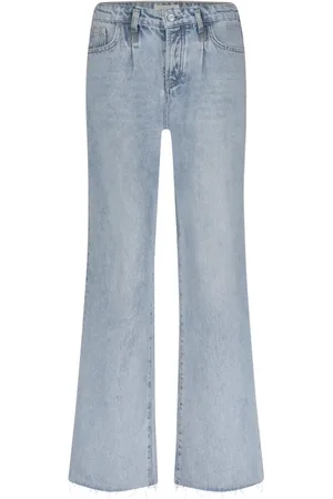 Fabienne Chapot Dames, Jeans, Blauw, Maat: W31 Katoen
