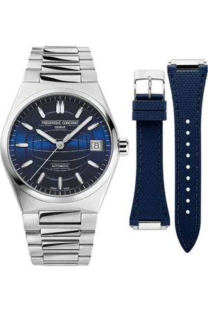 Frederique Constant Dames, Accessoires, Blauw, Maat: ONE Size