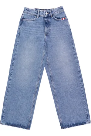 AMISH Dames, Jeans, Blauw, Maat: W26 Denim