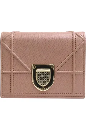 Dior Dames, Pre-owned, Roze, Maat: ONE Size Leer