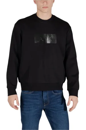 Armani Exchange Heren, Sweatshirts & Hoodies, Zwart, Maat: M Katoen