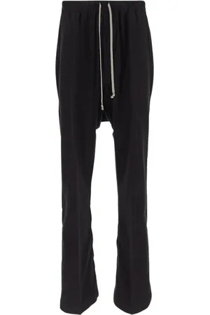 Rick Owens Heren, Broeken, Zwart, Maat: M Katoen