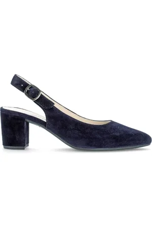Gabor Dames, Schoenen, Blauw, Maat: 39 EU Velours