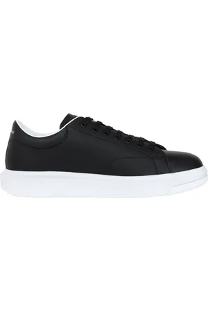 Armani Exchange Heren, Schoenen, Zwart, Maat: 39 EU Leer