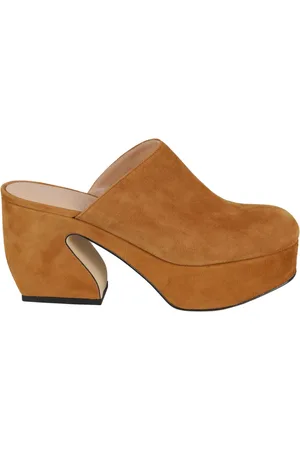 Sergio Rossi Dames, Schoenen, Bruin, Maat: 36 1/2 EU Suède