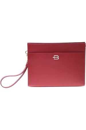 BALDININI Dames, Tassen, Rood, Maat: ONE Size Leer