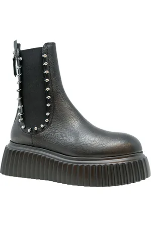 AGL ATTILIO GIUSTI LEOMBRUNI Dames, Schoenen, Zwart, Maat: 37 EU Leer