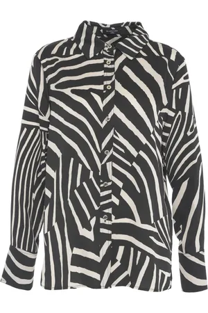 Guess Dames, Blouses & Shirts, Zwart, Maat: XL