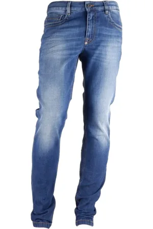 Bikkembergs Heren, Jeans, Blauw, Maat: W30 Katoen